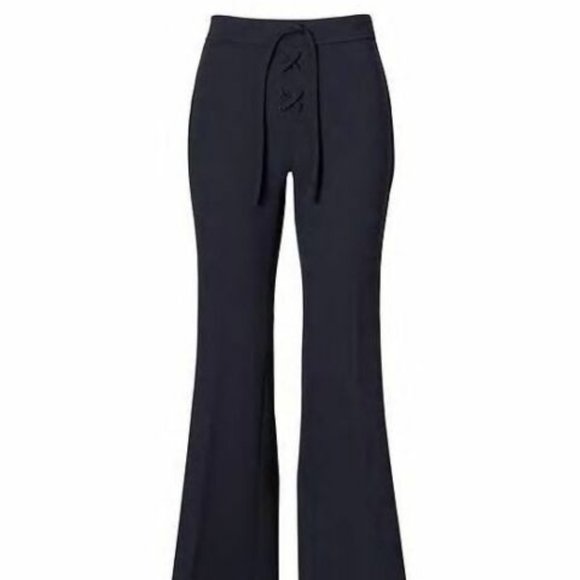 BR Olivia Palermo Lace Up Flare Pants